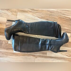 Jessica Simpson Dark Leather Tall Boots